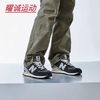 百亿补贴：new balance 574 复古裸眼3D猪皮减震耐磨休闲鞋U574GM2 黑灰色