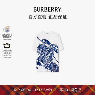 BURBERRY 博柏利 男装 马术骑士印花棉质 T 恤衫80778891 M