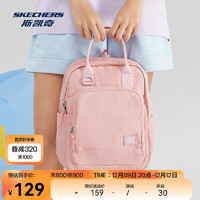 SKECHERS 斯凯奇 多功能手提背包时尚双肩包L221U136 001V淡粉色 均码