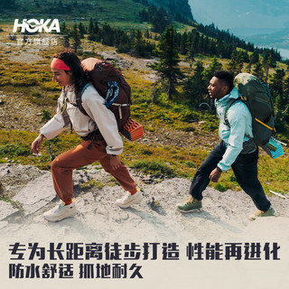 HOKA ONE ONE【有礼】男女款秋冬卡哈3中低帮徒步鞋KAHA 3 GTX户外防水版 桉树色/桦树色-男(低帮) 44