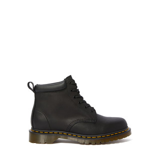 马丁（DR.MARTENS）939男女秋季舒适百搭软皮黑色女工装靴中帮马丁靴 黑色 37