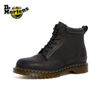 PLUS会员：Dr.Martens 939男女秋季舒适百搭软皮黑色女工装靴中帮马丁靴 黑色 37