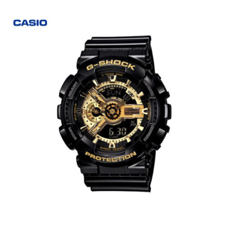 CASIO 卡西欧 G-SHOCK 男士手表 GA-110GBRZ 黑金