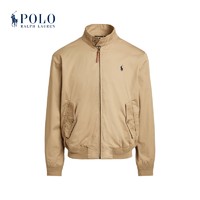 Ralph Lauren/拉夫劳伦男装 经典款斜纹布立领外套夹克RL17873 260-棕黄色