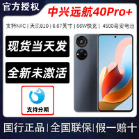 ZTE 中兴 远航40pro+全网通5G天玑810处理器66W快充4510毫安大电池