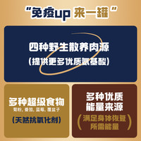 美国荒野盛宴鹿肉鳟鱼三文鱼猫主食罐头湿粮156g*6罐