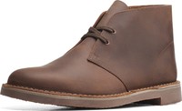 Clarks 成人 男性 Bushacre 3 查克靴 踝部高 Bushacre 3 休闲 非防水 Dark Brown 尺码10