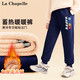 La Chapelle 儿童羊羔绒卫裤 加绒加厚