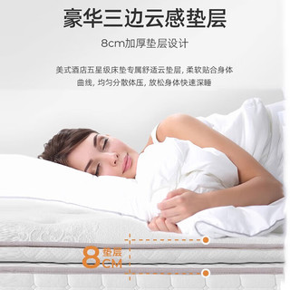 Sweetnight2cm加厚乳胶床垫 星级酒店席梦思甜秘密云眠垫A款1.5x2米 云眠A款【2cm乳胶|云感小白芯】