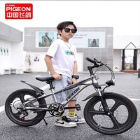 飞鸽 FLYING PIGEON儿童自行车12中大童小变速碟刹山地车山地单车