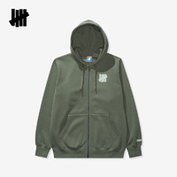 UNDEFEATED 五条杠官方春季新品时尚潮流ICON 图案拉链连帽卫衣