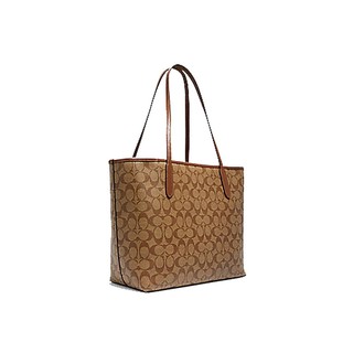 COACH 蔻驰 CITY TOTE 女士敞口托特包单肩包 大容量 33cm*29cm*16cm