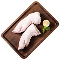 食遇福猪蹄新鲜冷冻整只带筋猪脚前后蹄混发猪肉生鲜 带筋 土猪蹄(200g-250g*4只)