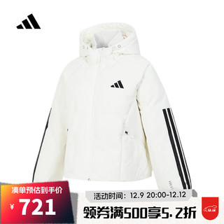 阿迪达斯adidas【滔搏运动】女子W PUFFY DOWN J羽绒服 JG3865 M