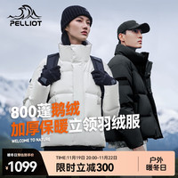 伯希和（Pelliot）【极光2.0】羽绒服男女秋冬外套800蓬鹅绒服防风加厚棉衣派克衣服 【女款】