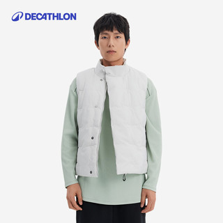 DECATHLON 迪卡侬 SPW361129棉马夹男城市机能防风防泼跑步马甲保暖背心SAX1