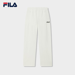 FILA 斐乐 官方女士针织长裤2024冬季新款休闲时尚简约宽松运动裤