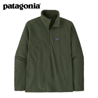 巴塔哥尼亚（Patagonia）男士保暖立领套头拉链抓绒衣Micro D Pullover 26176 TPGN L