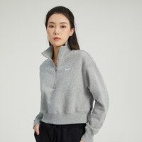 nike耐克女子OVERSIZE半拉链时尚宽松休闲百搭套头衫DQ5768-063 XXL