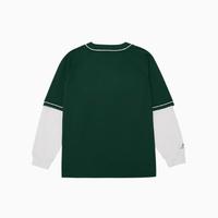 【假两件】nb童装男女儿童中大童时尚舒适圆领假两件外套