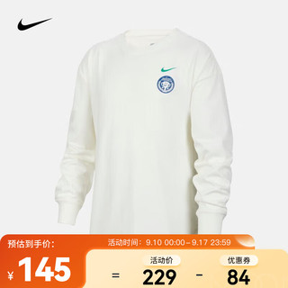 耐克（NIKE） SPORTSWEAR 大童长袖T恤 HM4643-133 S