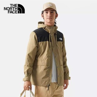 THE NORTH FACE 北面 夹克男户外运动透气拼色单层连帽拉链外套81NO