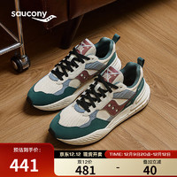 saucony 索康尼 SHADOW 5000X休闲运动鞋男女复古情侣老爹鞋米兰红42