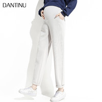 裤秋季外穿宽松直筒裤秋冬加绒加厚哈伦灯芯绒萝卜大码老爹裤