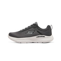 Skechers斯凯奇男女鞋轻便跑步鞋引跑者舒适百搭缓震运动鞋 男款-灰色/GRY 45