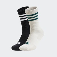 C CREW SOCK 2PP男女同款舒适耐磨运动休闲运动功能袜