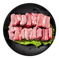 美人觉醒 猪排骨 新鲜冷冻猪肋排 土猪小排 前排黑猪肋排仔排软骨生鲜猪肉 4斤