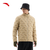 安踏男羽绒服952447904 素卡其-1 M(男170)