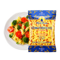 【意大利】莫利500g意大利面单色螺旋状通心粉休闲方便面西餐