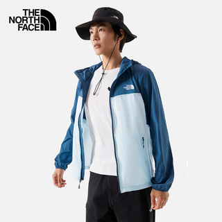 北面（The North Face）皮肤衣户外运动风衣2024春夏薄外套防晒上衣 87VY TOU XXL 