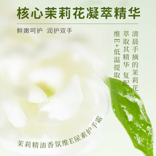 TOOLDOO茉莉精油香氛维E尿素护手霜秋冬补水滋润保湿润手不油腻男女300g