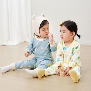 迷你巴拉 bala/迷你巴拉 MINI BALA 巴拉 亲肤 儿童内衣套装  90 cm （1-2岁）