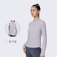 Keep宽松吸湿速干衣女长袖跑步运动上衣运动服训练服罩衫秋季 S