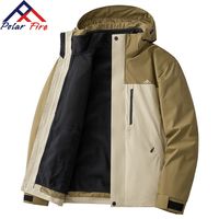 百亿补贴：Polar Fire 极地火 POLARFIRE/极地火户外冲锋衣外套男冬季防风防水保暖三合一登山服