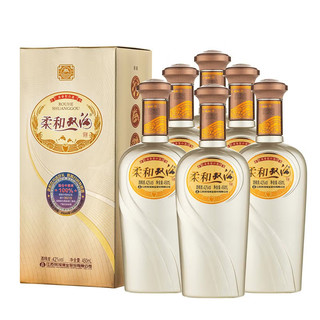 88VIP：双沟 柔和 银精品 42%vol 浓香型白酒 450ml*6瓶 整箱装