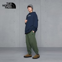 THE NORTH FACE 北面 UE黑标卫衣男个性宽松毛圈连帽套头衫7W8D