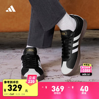 adidas「T头鞋」VL COURT 2.0复古休闲板鞋德训鞋阿迪达斯轻运动 黑色/白色/灰色JQ2471（选小半码） 44