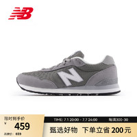 new balance NB官方男鞋潮流百搭简约舒适休闲鞋515系列 灰色 ML515GRY 45 (男码脚长29cm)