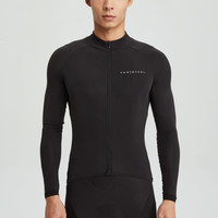 迪卡侬RCR长袖骑行服男女款秋冬季公路车骑行服骑行外套OVRC 黑色（男士旧款） XL