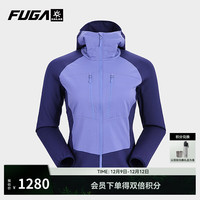 KAILAS FUGA凯乐石AR 运动保暖抓绒衣女款户外专业跑山攀岩防风外套秋冬季 晚空紫/石楠紫 XL
