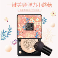 VEZE 梵贞 小蘑菇头气垫bb霜粉底液自然遮瑕裸妆保湿提亮均匀肤色不脱妆