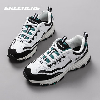 移动端、京东百亿补贴：SKECHERS 斯凯奇 男鞋 熊猫鞋 厚底增高老爹鞋 2024秋季新款