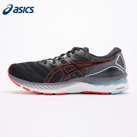 asicsASICS亚瑟士男鞋缓震透气跑鞋秋冬季GEL-NIMBUS 23跑步运动鞋 黑色007 44