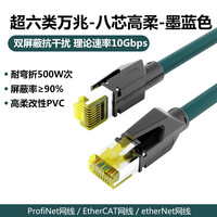 永定工业Profinet伺服EtherCat6A双屏蔽高柔超六类变频器预制网线