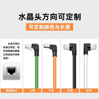 永定工业Profinet伺服EtherCat6A双屏蔽高柔超六类变频器预制网线