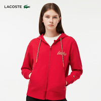 LACOSTE 拉科斯特 2025福蛇新春系列 女士拉链连帽卫衣 SF5442